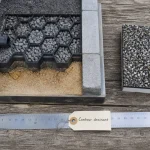 Aménagement pourtour de maison : contour drainant en gravier stabilisé