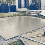 Faut-il déclarer une terrasse en béton : dalle béton, plain-pied, surélévation et PLU