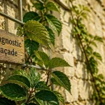 Plante grimpante pour facade maison : lierre sur treillis inox