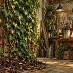 Plante pour cacher un mur : liane sur treillage